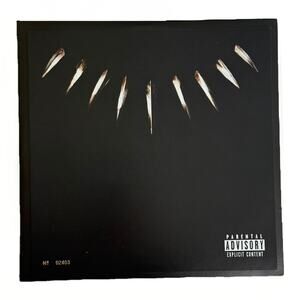 Black Panther 2LP Vinyl Kendrick Lamar Numbered Limited Edition Etched TDE KDot